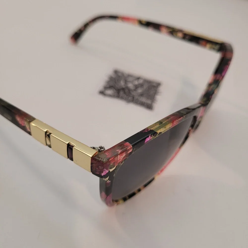 Foster Grant Sunglasses Women Floral Polarized Cat Eye 20034FGX019‎ POL